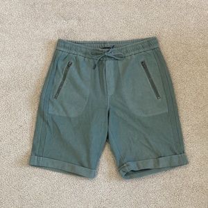 Athleta green farallon shorts in size 6